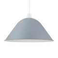 GoodHome Pendant Lamp Calume E27 48cm, grey