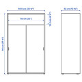 SPIKSMED Cabinet combination, 119x32x97 cm