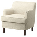 ROCKSJÖN Armchair, Kilanda light beige