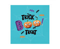 Halloween Paper Napkins Boo 33x33cm 20pcs