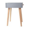 Nightstand Bedside Table Enano, grey