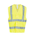 Site Safety Vest Warning Vest, yellow, S/M