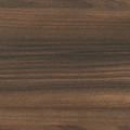 TOLKEN Countertop, brown walnut effect/laminated board, 102x49 cm