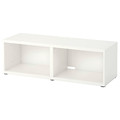 BESTÅ TV bench, white, 120x40x38 cm