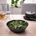 NÄTBARB Serving bowl, black, 22 cm