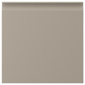 UPPLÖV Door, matt dark beige, 40x40 cm