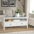 IDANÄS Coffee table, white, 107x55 cm