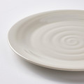 SANDSKÄDDA Plate, light grey-beige, 26 cm