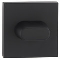 Door Escutcheon Verso Qubik, black