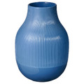 GRADVIS Vase, blue, 21 cm