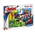 Clementoni Children's Puzzle Avengers 104pcs 6+