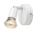 Spotlight 1 x 50W GU10, metal, white