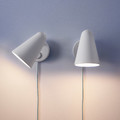 FUBBLA LED wall lamp, white