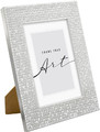 Photo Frame 18x24 cm, bright silver