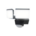 GoodHome Floodlight with Motion Sensor 2 x 10 W IP44, graphite