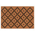 SNABBKÖP Door mat, natural colour/black, 40x60 cm