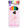 Starpak Colour Pencils 12 Colours Ballerina