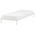 VEVELSTAD Bed frame, white, 90x200 cm