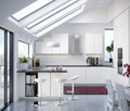 METOD / MAXIMERA Base cabinet for oven with drawer, white, Voxtorp matt white white, 60x60 cm
