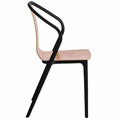 Chair Bella, black/natural