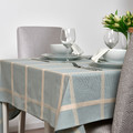 NISSÖGA Tablecloth, blue, 145x240 cm