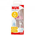 NUK First Choice Plus Baby Bottle with Temperature Control 150ml 0-6m, pink