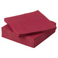 FANTASTISK Paper napkin, dark red, 33x33 cm, 50 pack