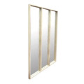 Mirror Atelier, triple, wooden