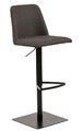 Bar Stool with Backrest Avanja Anthracite