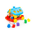 Educational Toy Shape Sorter House on Wheels 12m+