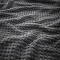 FJÄLLSTARR Hand towel, dark grey, 50x100 cm