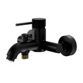 GoodHome Bath Mixer Tap Owens, matt black