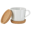 IKEA 365+ Coaster, cork, 10 cm, 2 pack