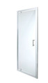 Pivot Shower Door Onega 80 cm, chrome/transparent