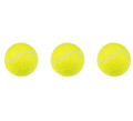 Flamingo Tennis Ball Smash Dog Toy 6cm 3-pack