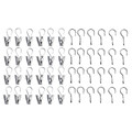 RIKTIG Curtain hook with clip, 24 pack