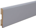 MDF Skirting Board Foge 16 x 100 x 2000 mm, glossy grey