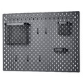 SKÅDIS Pegboard combination, black, 76x56 cm