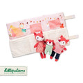 LILLIPUTIENS - Mini - cuddly fox family with a folding mat Alice the Fox 2+