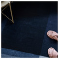 GNETGRÄS Rug, low pile, dark blue/handmade, 200x300 cm