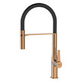 Laveo Kitchen Tap Faucet Marlin, rose gold/black