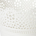 Plant Pot Lace 18 cm, white