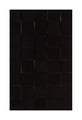 Decorative Tile Alexandrina Cersanit 25 x 40 cm, black, 1.2 m2