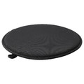 ÄNGSFRÄKEN Chair pad, black, 36 cm