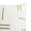 GoodHome Cushion Metallic 45 x 45 cm, gold