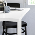 NORDEN Gateleg table, white, 26/89/152x80 cm