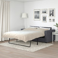 VIMLE 2-seat sofa-bed, Gunnared medium grey