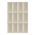 Upholstered Wall Panel Rectangle Stegu Mollis 30x15cm, sand