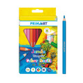 Prima Art Jumbo Triangular Colour Pencils 12pcs