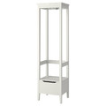 IDANÄS Open wardrobe, white, 59x211 cm